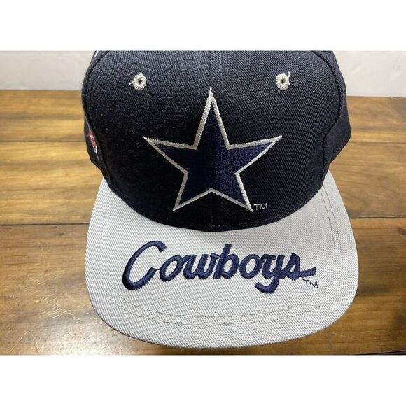 Dallas Cowboys Sports Specialties Script 90’s Vintage Cap Snapback Hat - Picture 6 of 11